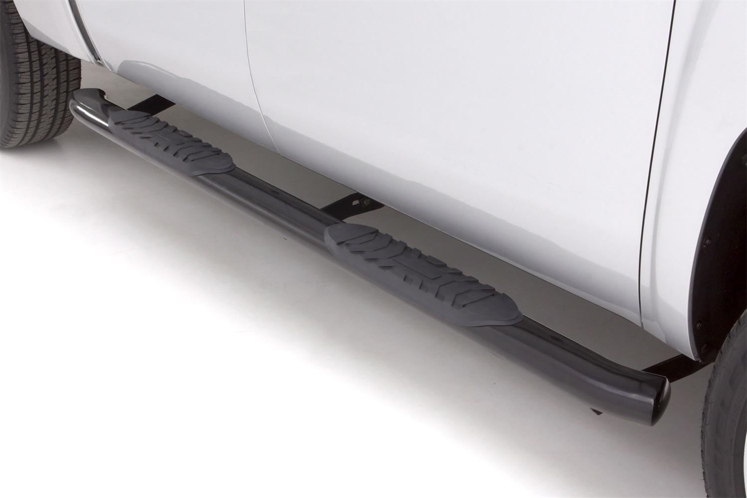 Lund 5 Inch Oval Curved Nerf Bars - Black (2005-2022 Tacoma) - 23873007
