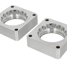 AFE Silver Bullet Throttle Body Spacer Kit (Pair) (2008-2020 370Z, 370Z, Q50, Q60, G37) - 46-36007