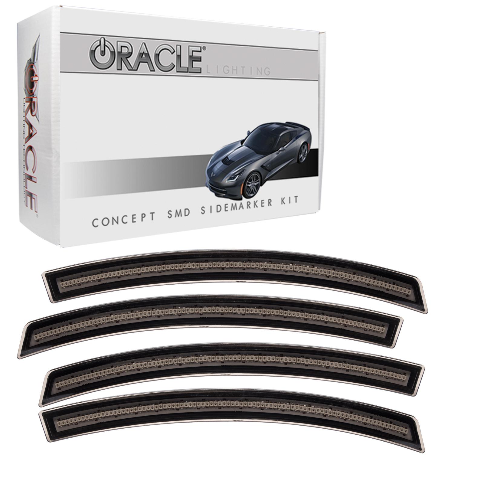 Oracle Lighting Concept Sidemarker Set, Tinted - No Paint (2014-2018 Corvette) - 2392-020