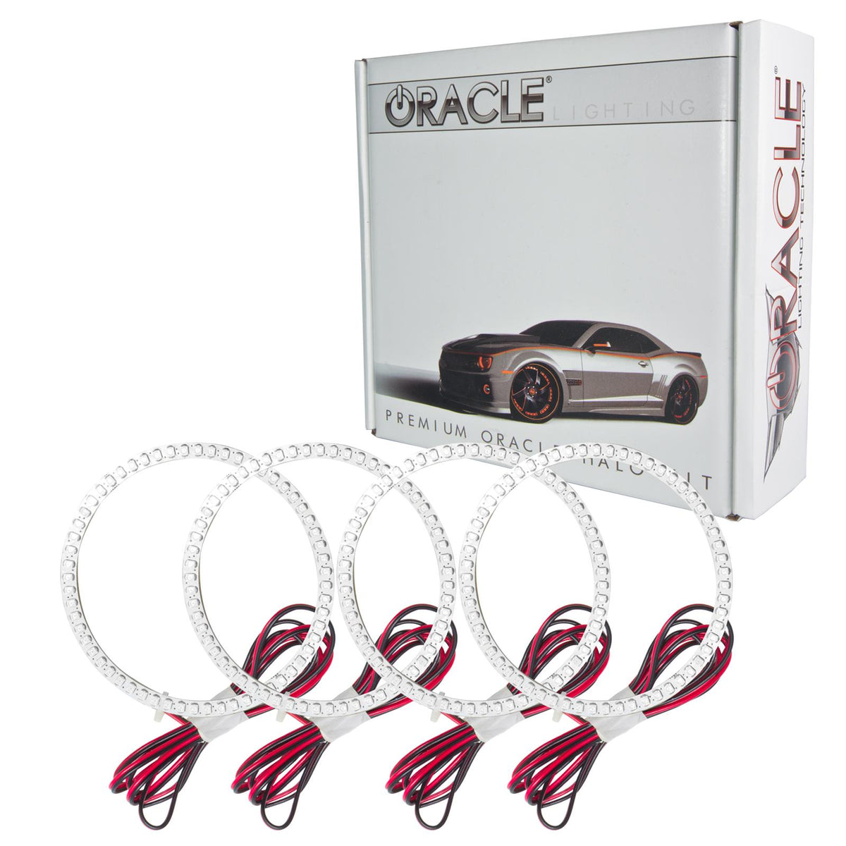 Oracle Lighting Led Halo Kit, Red (2014-2015 QX70) - 2393-003
