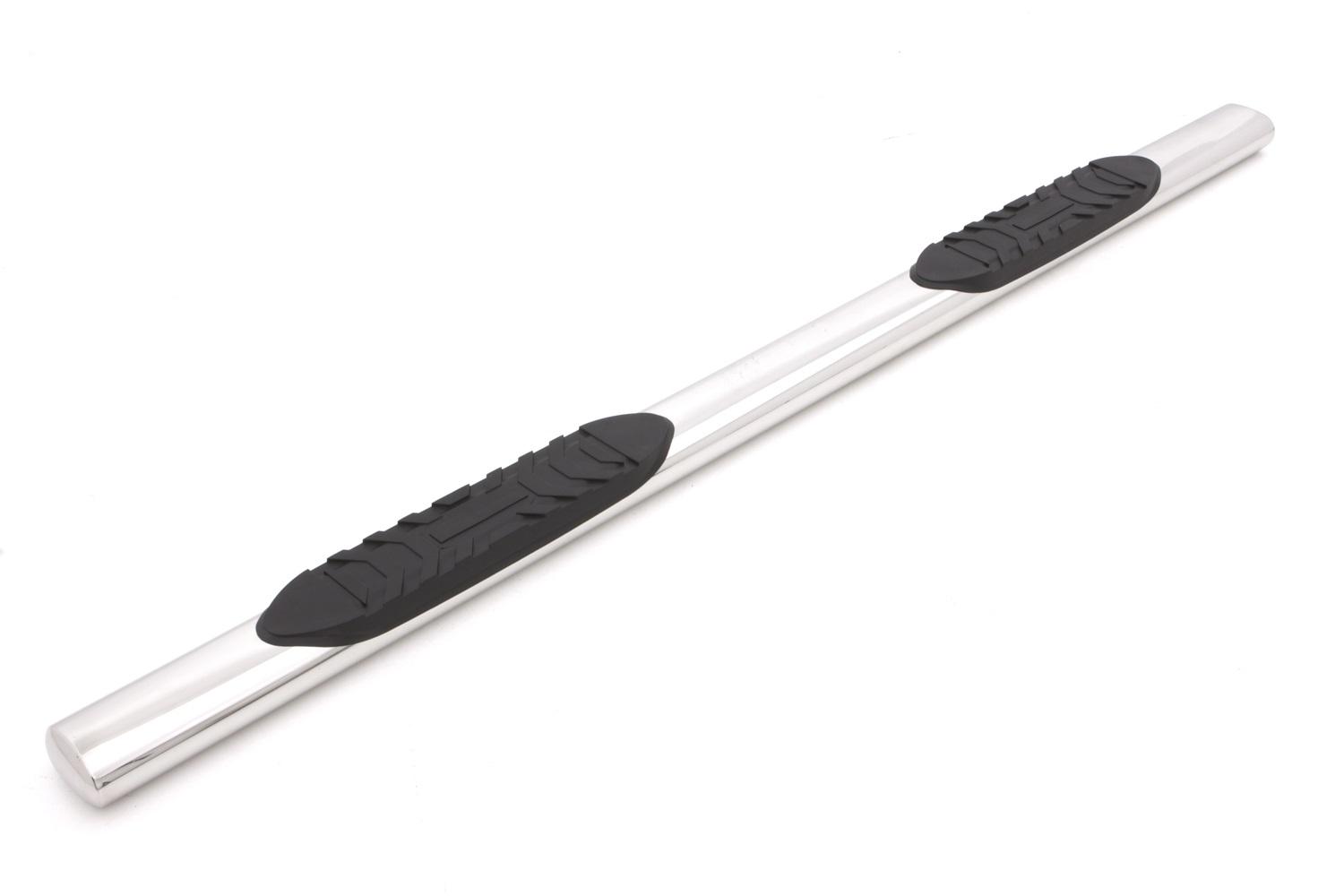 Lund 5 Inch Oval Straight Nerf Bars - Polished Stainless (2009-2024 Ram 1500, Ram 2500, Ram 3500, 1500, 2500, 3500, 5500) - 23955006