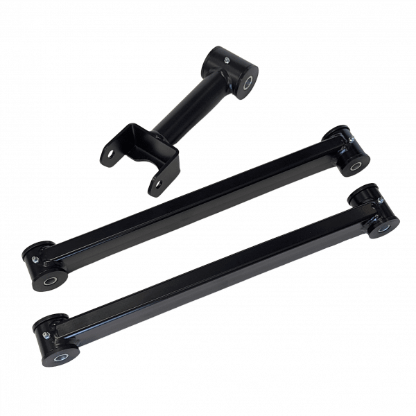 J&M Lower & Upper Control Arm Launch Kit - Black (2011-2014 Mustang) - 30111B