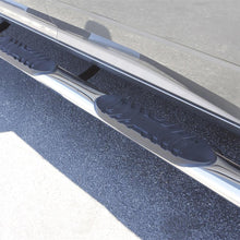 Lund 5 Inch Oval Straight Nerf Bars - Polished Stainless (2009-2024 Dodge, Ram Fitment) - 23984003