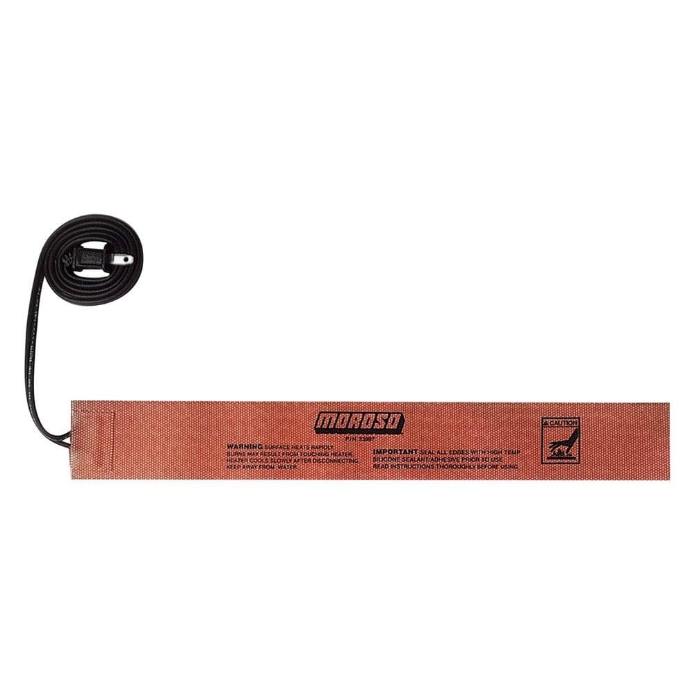 Moroso Heat Pad, Ext, 2 In X 15 In, Self Adhesive - 23997