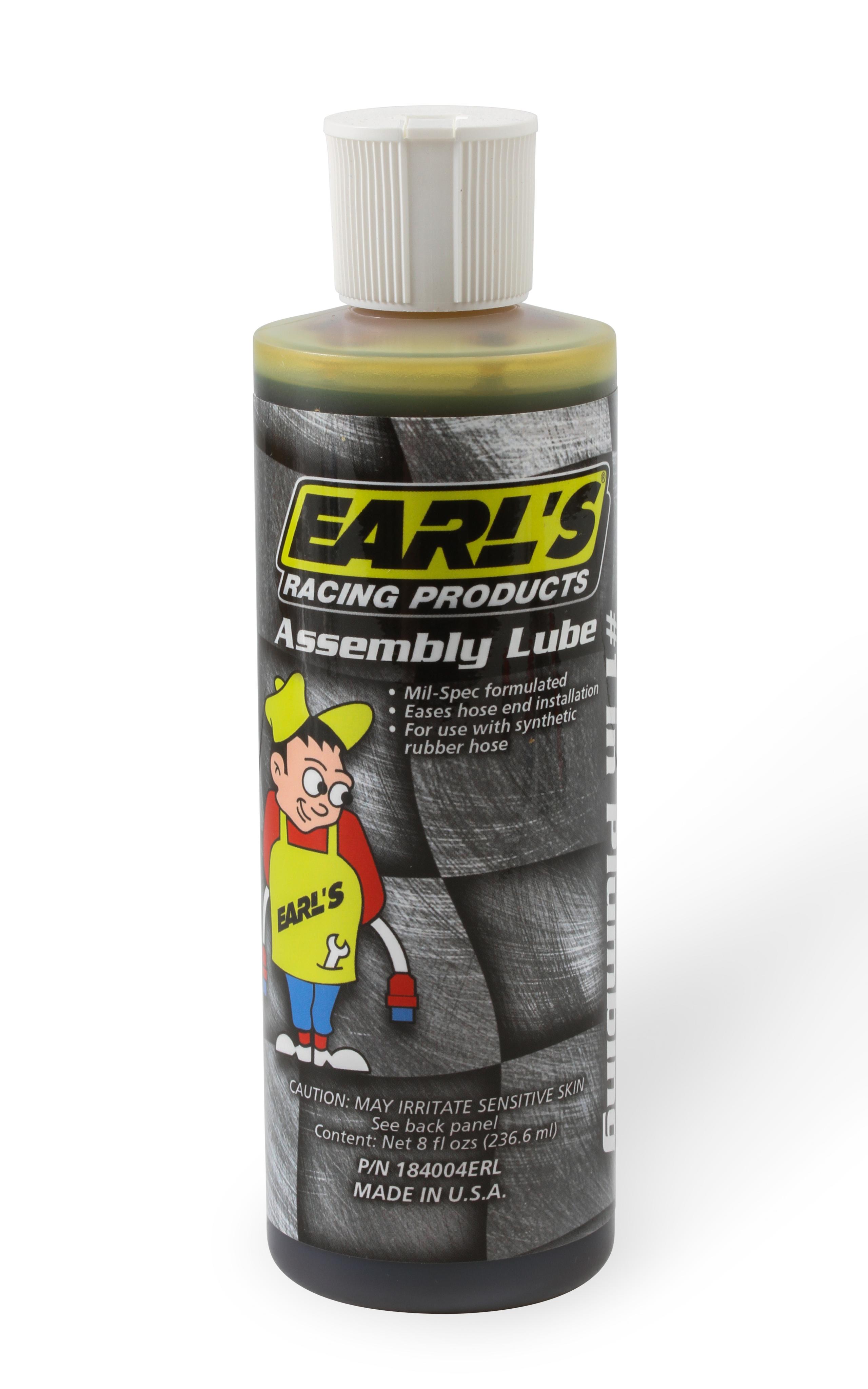 Earls Assembly Lube - Squeeze Bottle - 8 Oz. - - 184004ERL