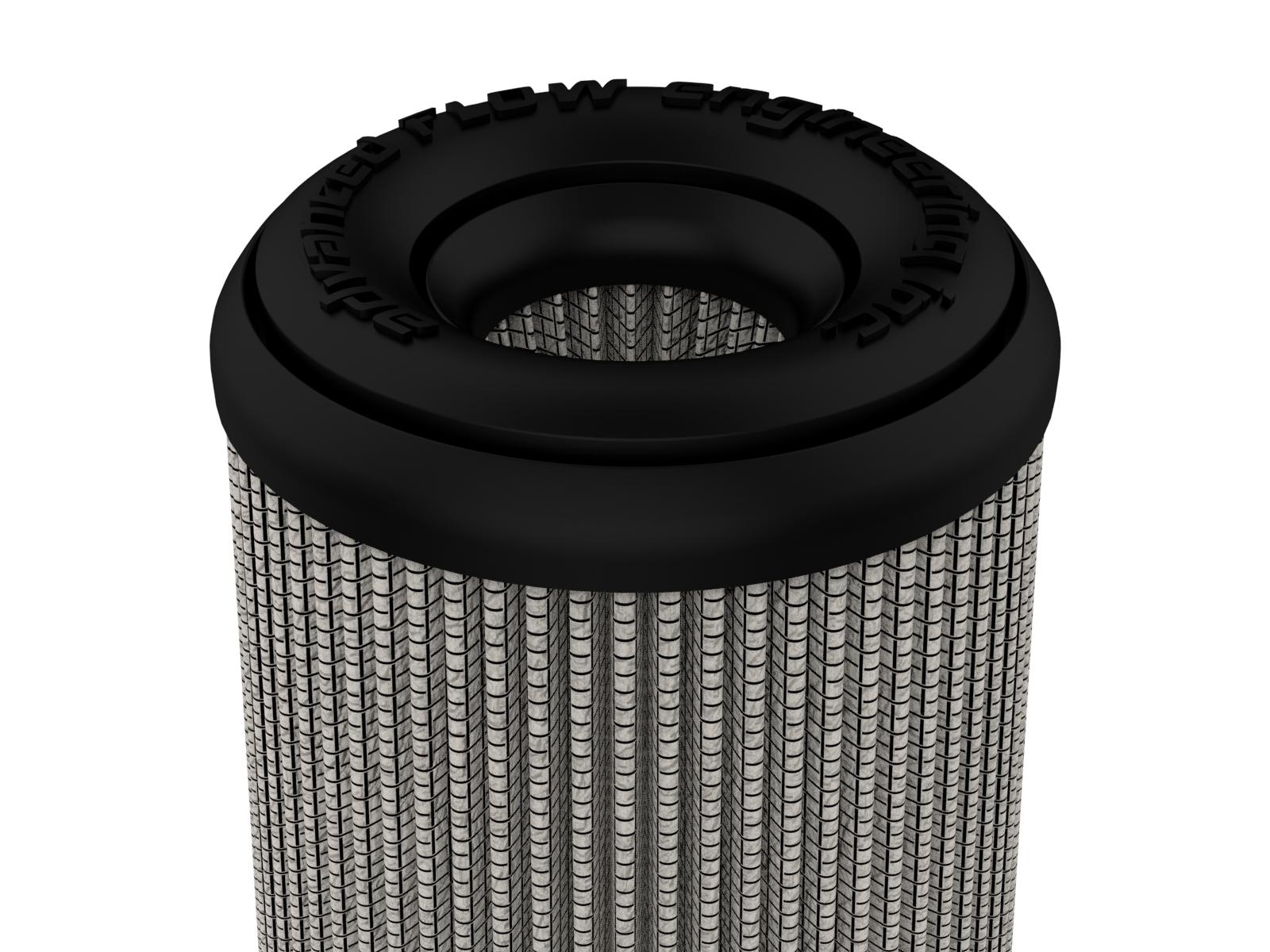AFE Track Series Intake Replacement Air Filter w/ Pro DRY S Media (4 IN F x 6 IN B x 4 IN T (Inverted) x 8 IN H) - 21-91155