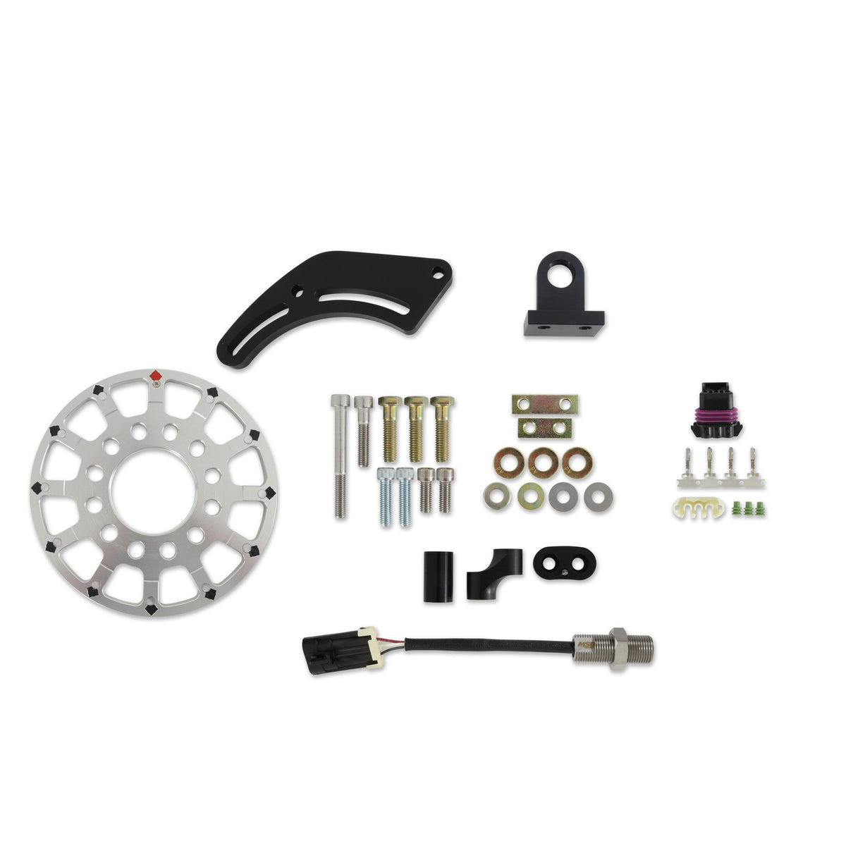Holley 6.56-Inch 12-1X Crank Trigger Kit, LS, Hall Effect - 556-176