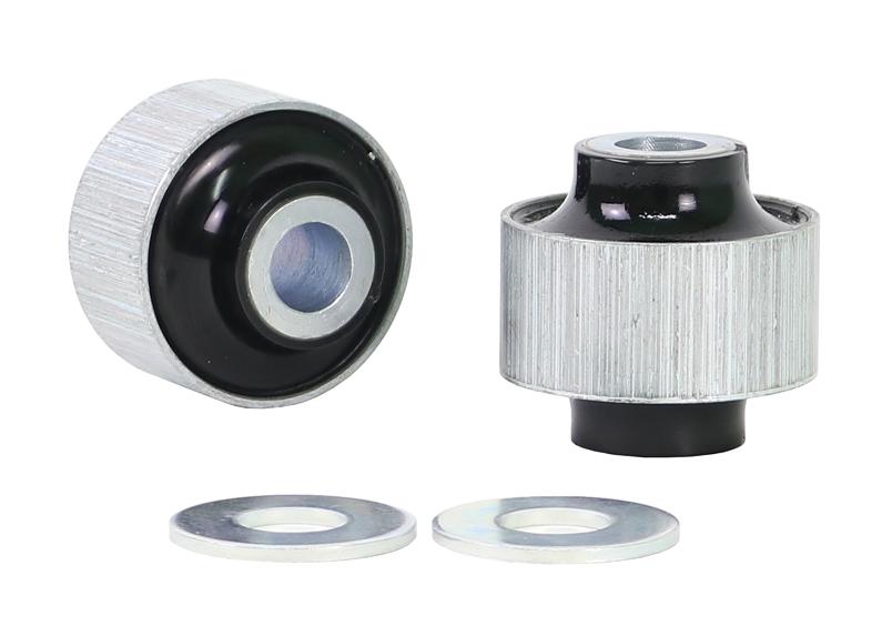 Whiteline Performance Front Control Arm Lower Inner Rear Bushing Standard Replacement Includes New Housing 04-16 Subaru Whiteline (2004-2019 Legacy, Outback, Impreza, Forester, WRX, XV Crosstrek, XV) - W53353