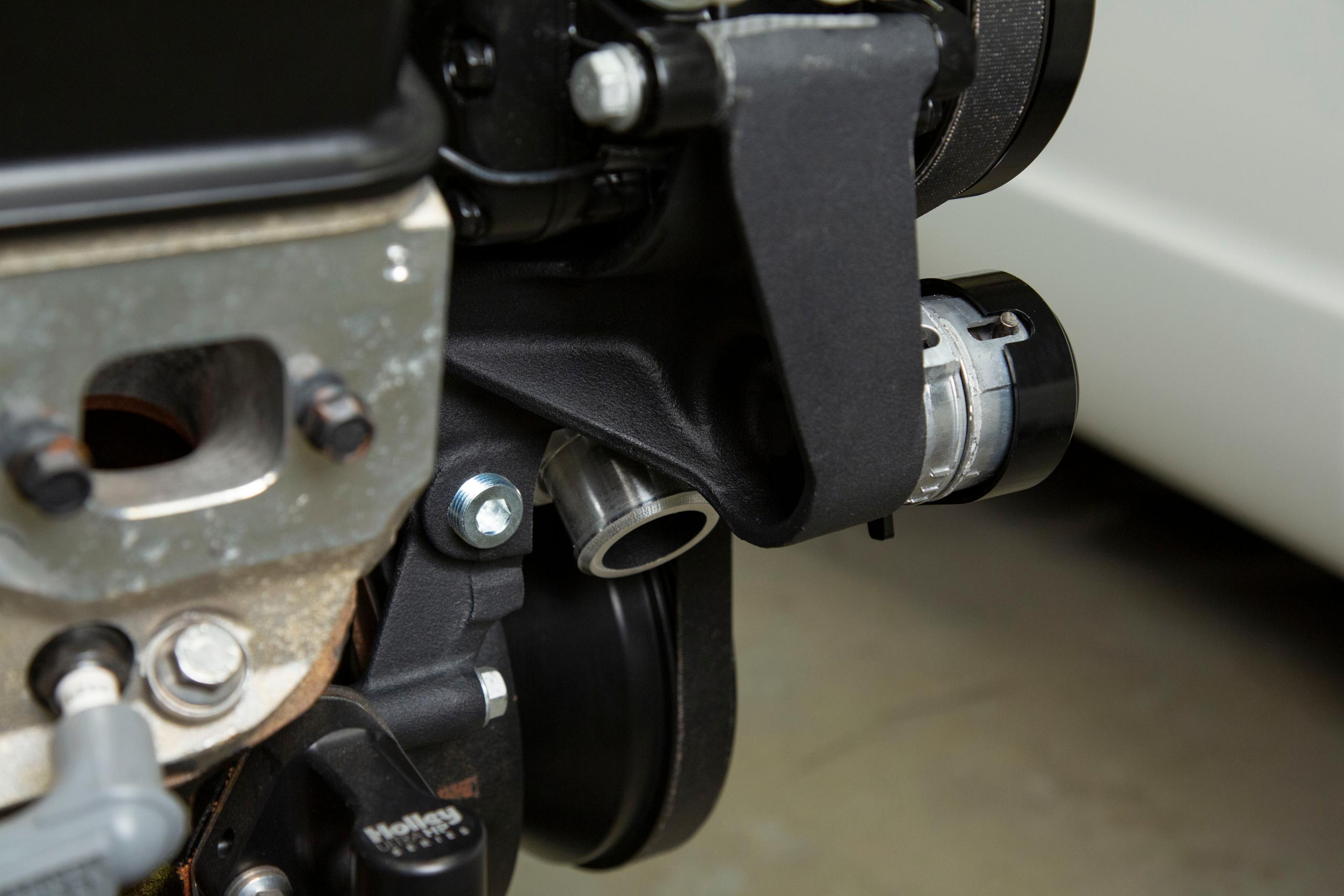 Holley Small Block Chevy Mid-Mount Complete Accessory System.  - 20-240BK