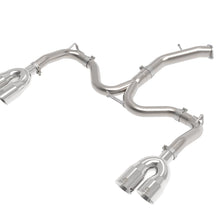 AFE Takeda 3 IN to 2-1/2 IN 304 Stainless Steel Axle-Back Exhaust w/ Polished Tips (2022-2024 Forte GT) - 49-37039-P