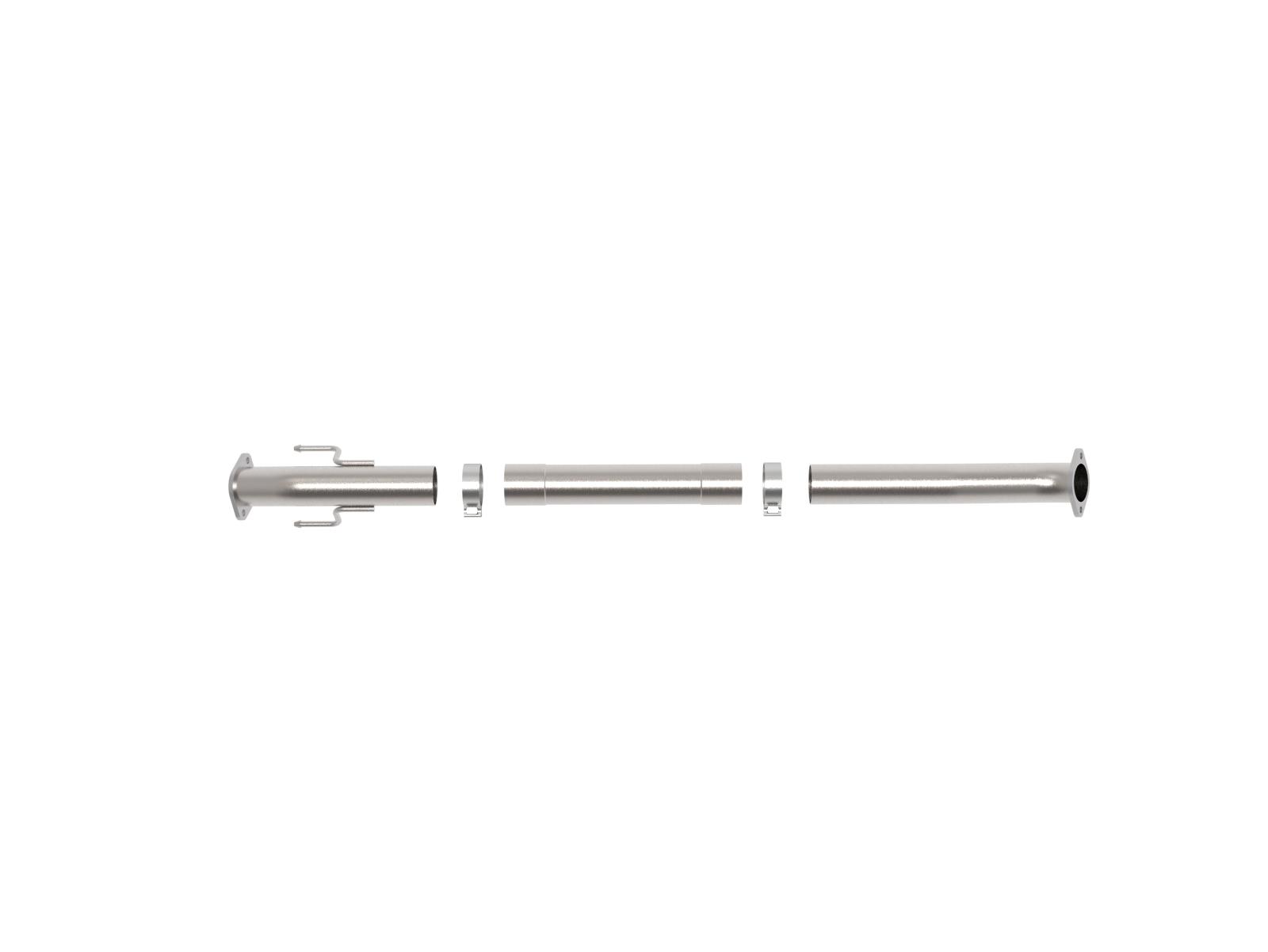 AFE Takeda 3 IN 304 Stainless Steel Mid-Pipe (2021-2024 K5) - 49-37042