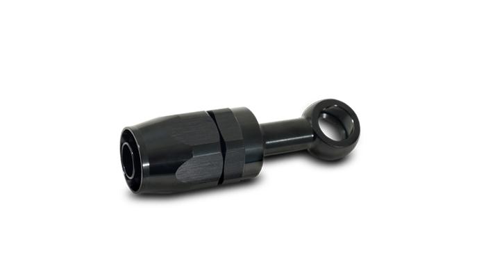 Vibrant Performance Banjo Hose End Fitting, Hose Size: -8 An - Use With M12 Or 7/16" Banjo Bolt - 24083