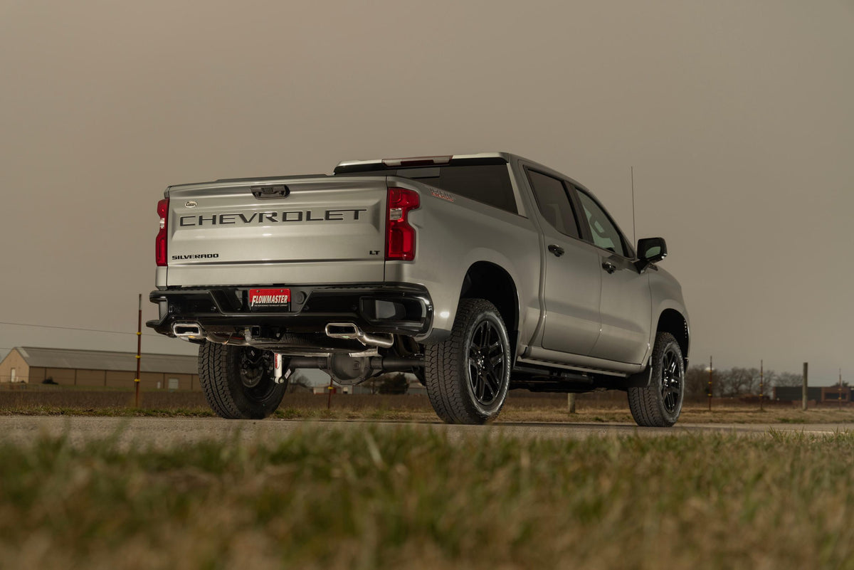 Flowmaster Flow FX Cat-Back Exhaust System (2024-2025 Silverado 1500, Sierra 1500) - 718207