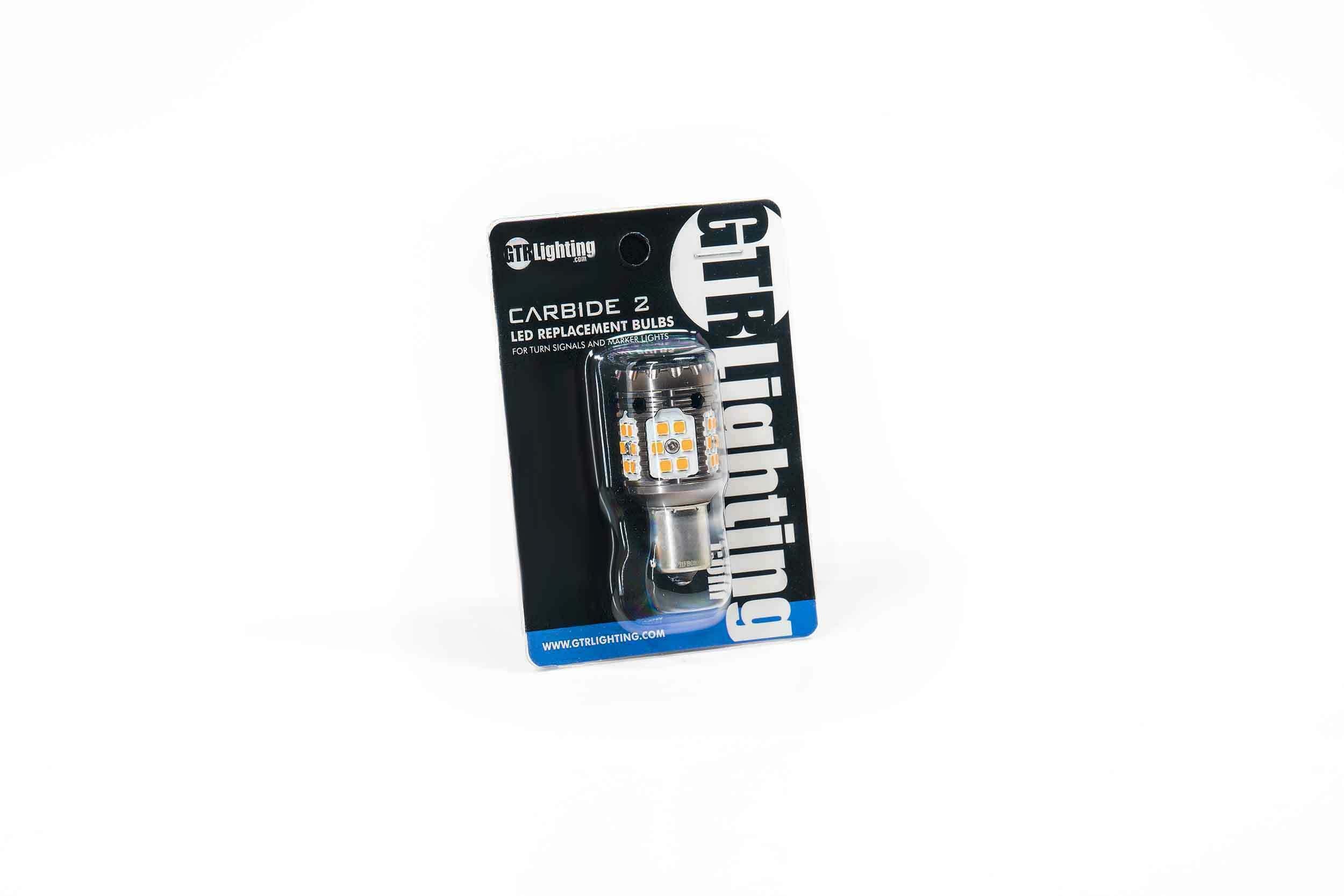 GTR Lighting 1156: GTR Carbide Canbus 2.0 LED (Amber) (Universal) - GTR.LED560