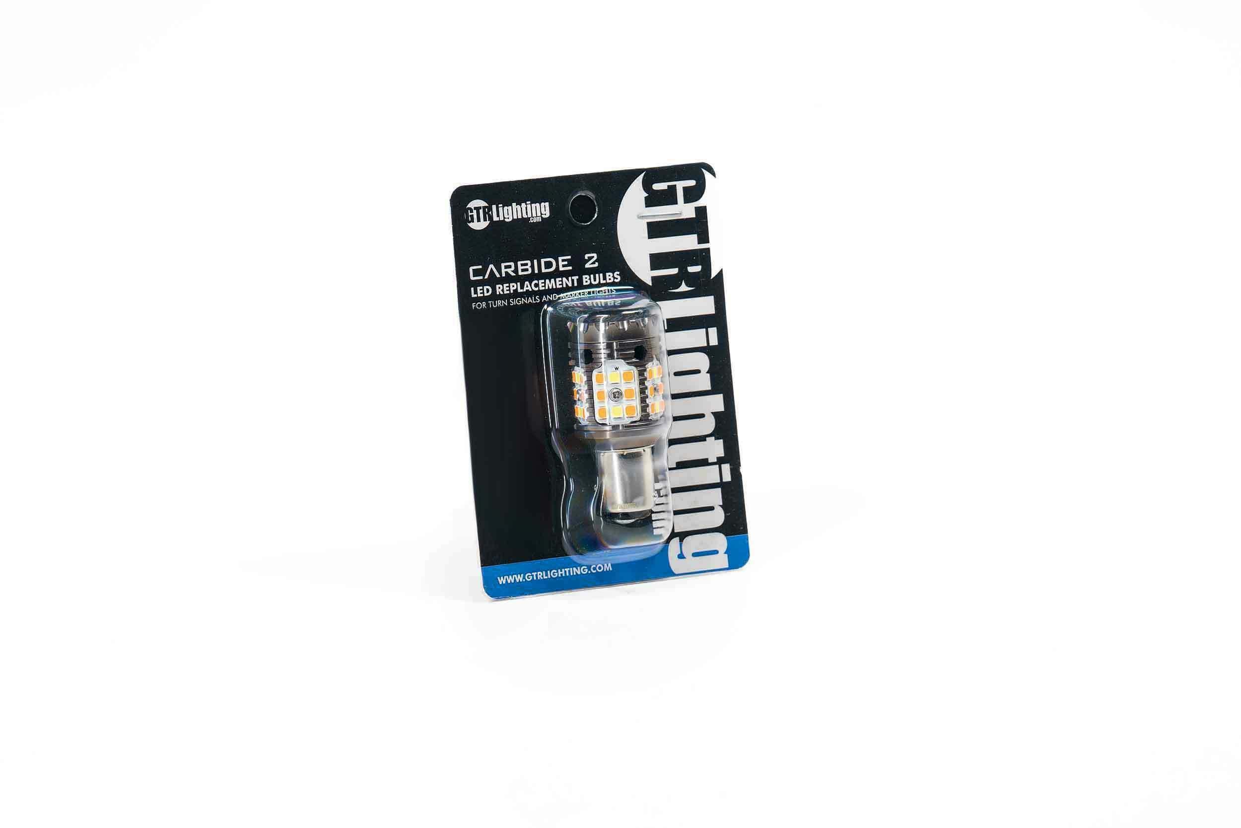 GTR Lighting 1157: GTR Carbide Canbus 2.0 LED (Switchback) (Universal) - GTR.LED572