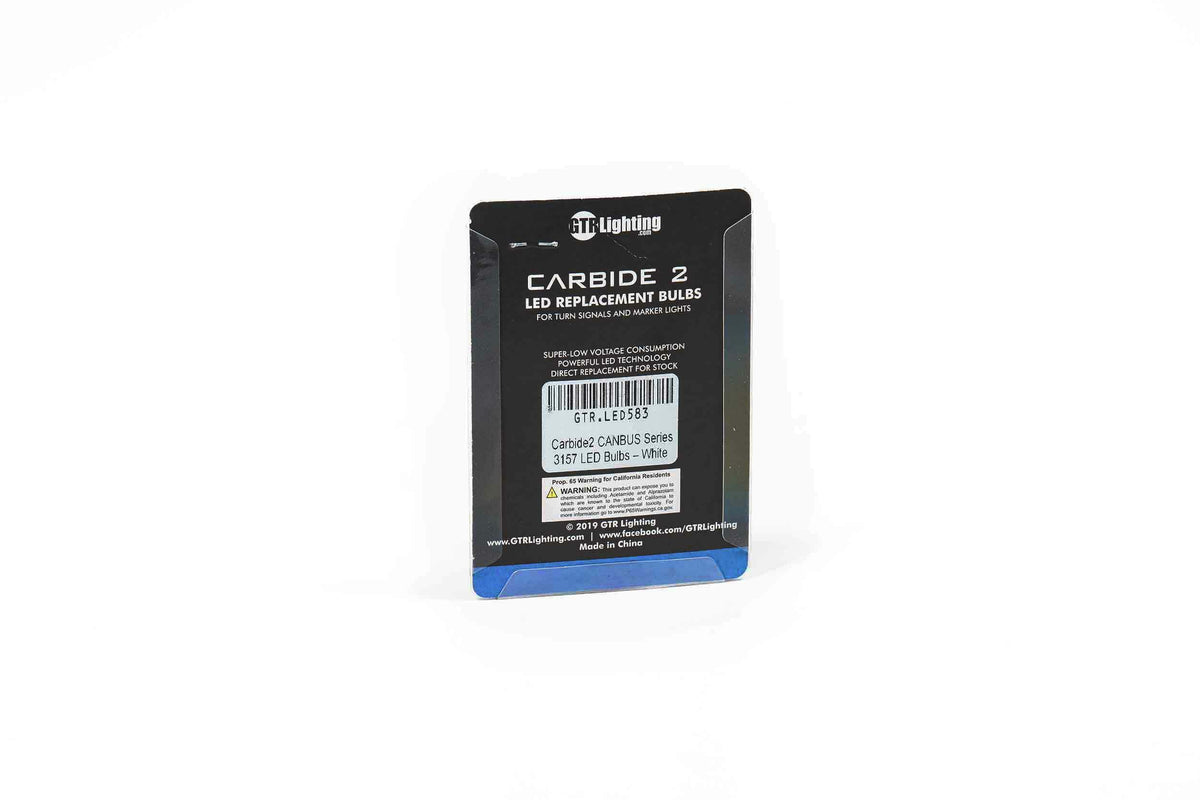 GTR Lighting 3156/3157: GTR Carbide Canbus 2.0 LED (White) (Universal) - GTR.LED583