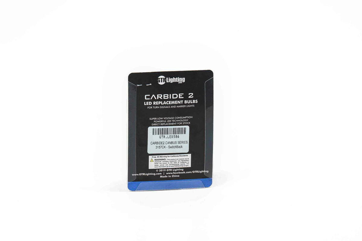 GTR Lighting 3156/3157 CK: GTR Carbide Canbus 2.0 LED (Switchback) (Universal) - GTR.LED586