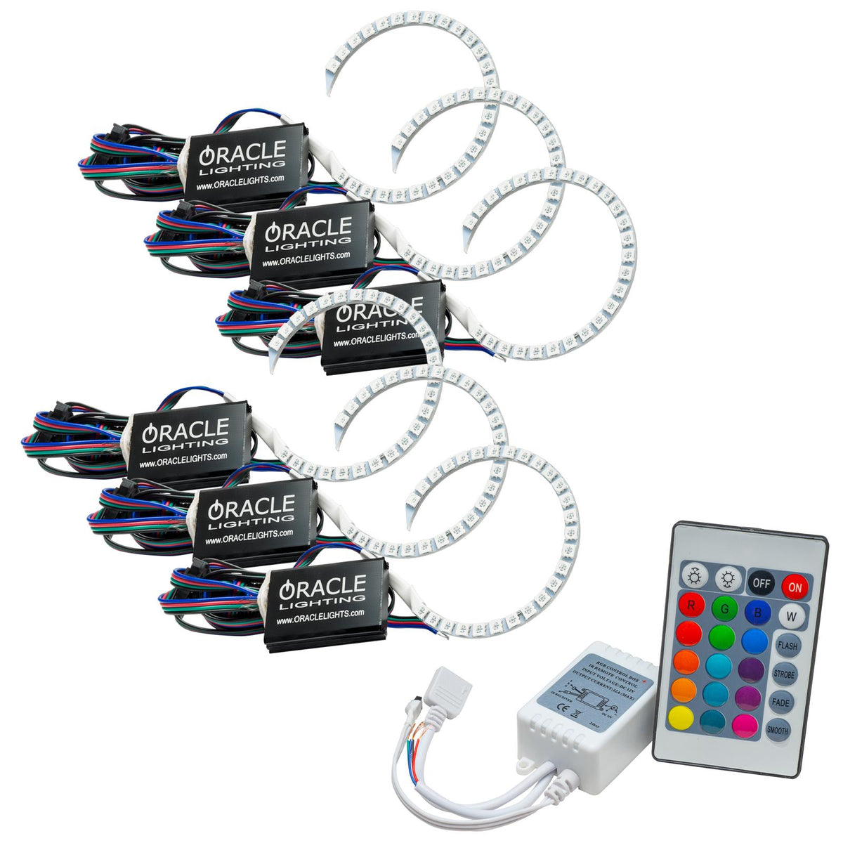 Oracle Lighting Colorshift Halo Kit, Colorshift - Simple (2004-2009 3, 3 Sport) - 2421-504