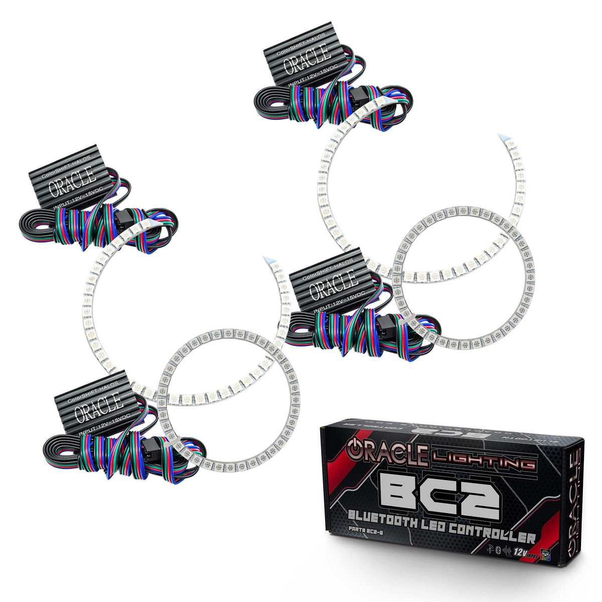 Oracle Lighting Colorshift Halo Kit, Colorshift - Bc1 (2010-2012 3, 3 Sport) - 2422-335