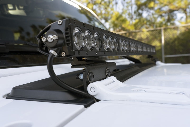 Rugged Ridge Cowl Light Bar Bracket 18-21 Jeep Wrangler Jl - 11232.71