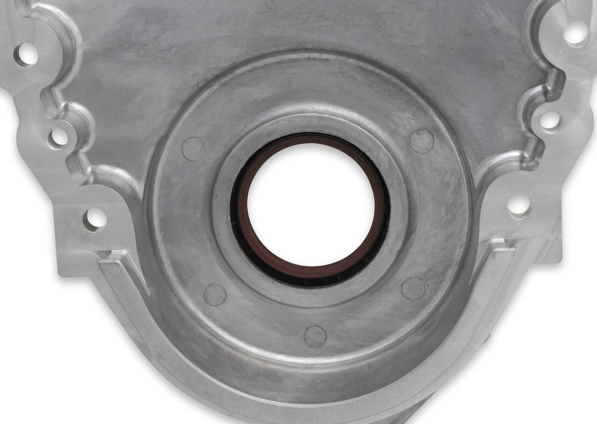 Holley Cast Aluminum Timing Chain Cover.  - 21-150