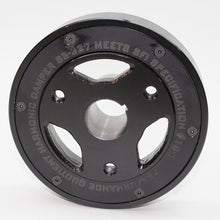 PRW Damper, Steel Race, Sfi-Rated, Chev 262-350, 1955-2000 Gen I, Specialty Sbc Lightweight Damper, 0-Bal, 6.10” Od, Black - 2432740