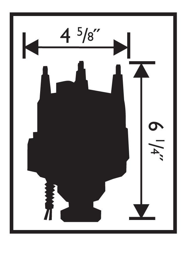 Msd 8473 Distributor, 2.3L Ford