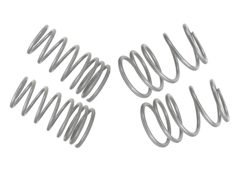 Whiteline Performance Coil Springs Lowered Front/Rear Performance Kit Lowers Vehicle 25MM 01-07 Subaru Whiteline - WSK-SUB003