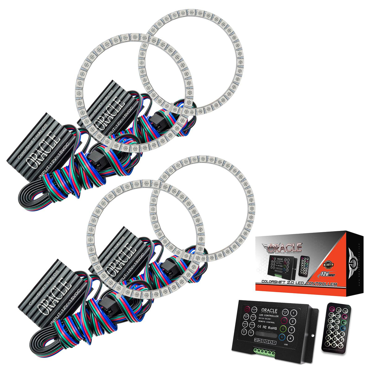 Oracle Lighting Colorshift Halo Kit, Colorshift 2.0 (2009-2013 Maxima) - 2438-333