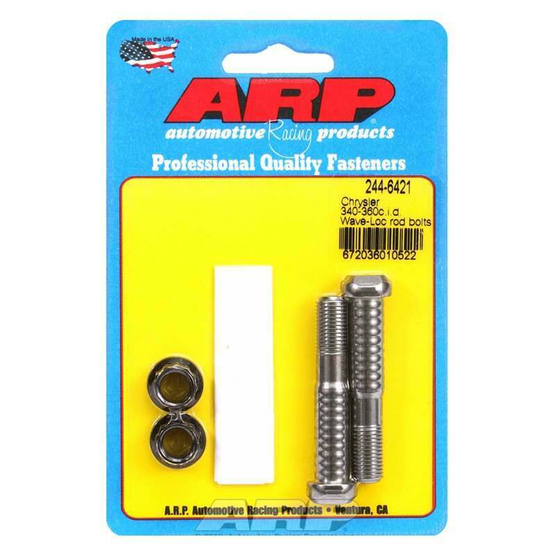 ARP SB Chrysler pro wave-loc 2pk rod bolt kit - 244-6421