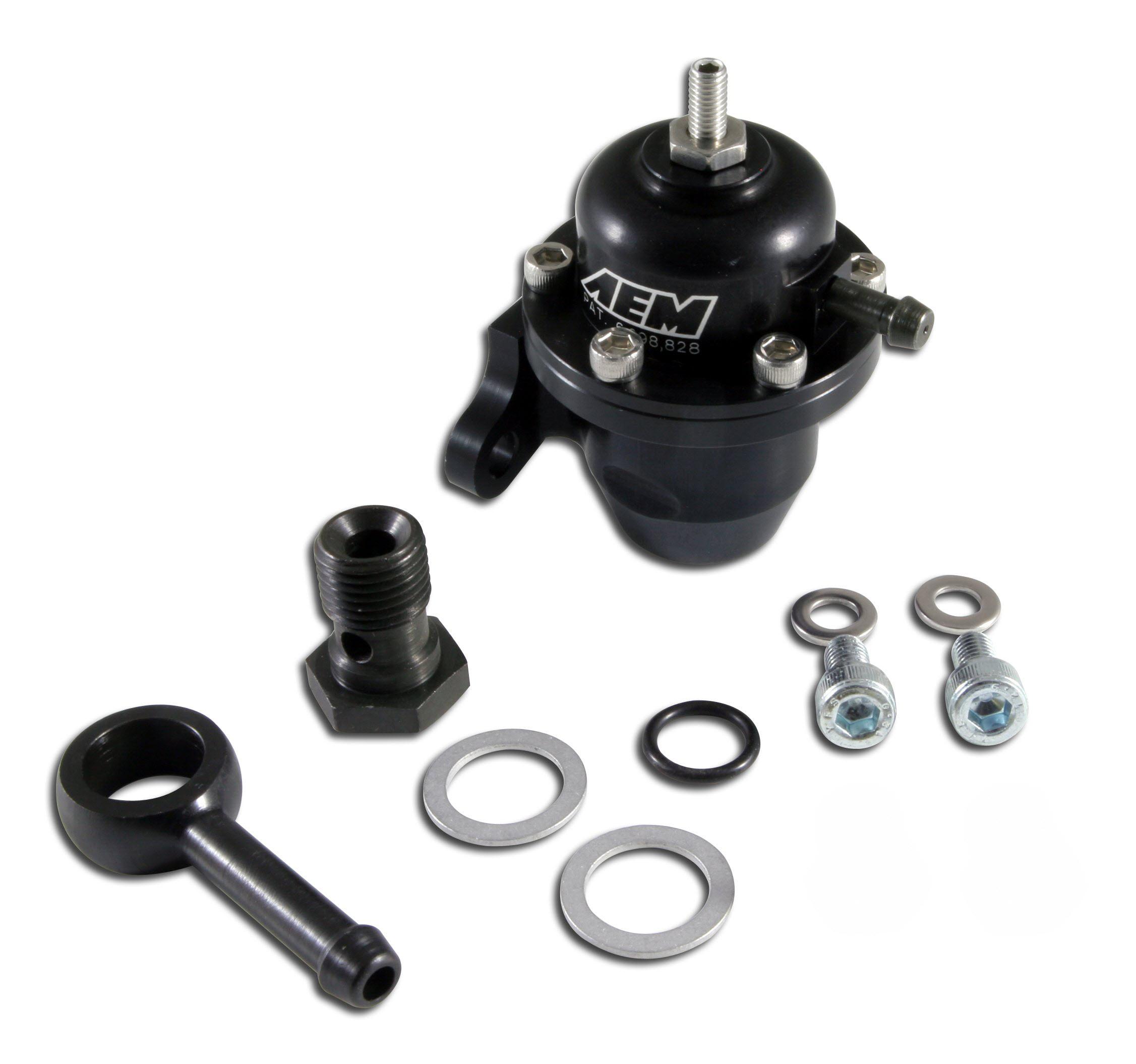 AEM Adj Fuel Press Reg - 25-304BK