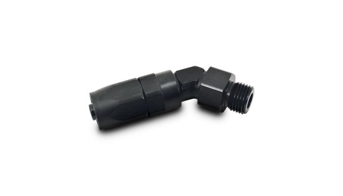 Vibrant Performance -8An Male 45 Deg. Hose End Fitting, Thread: 3/4-16 Thread (8) - 24405