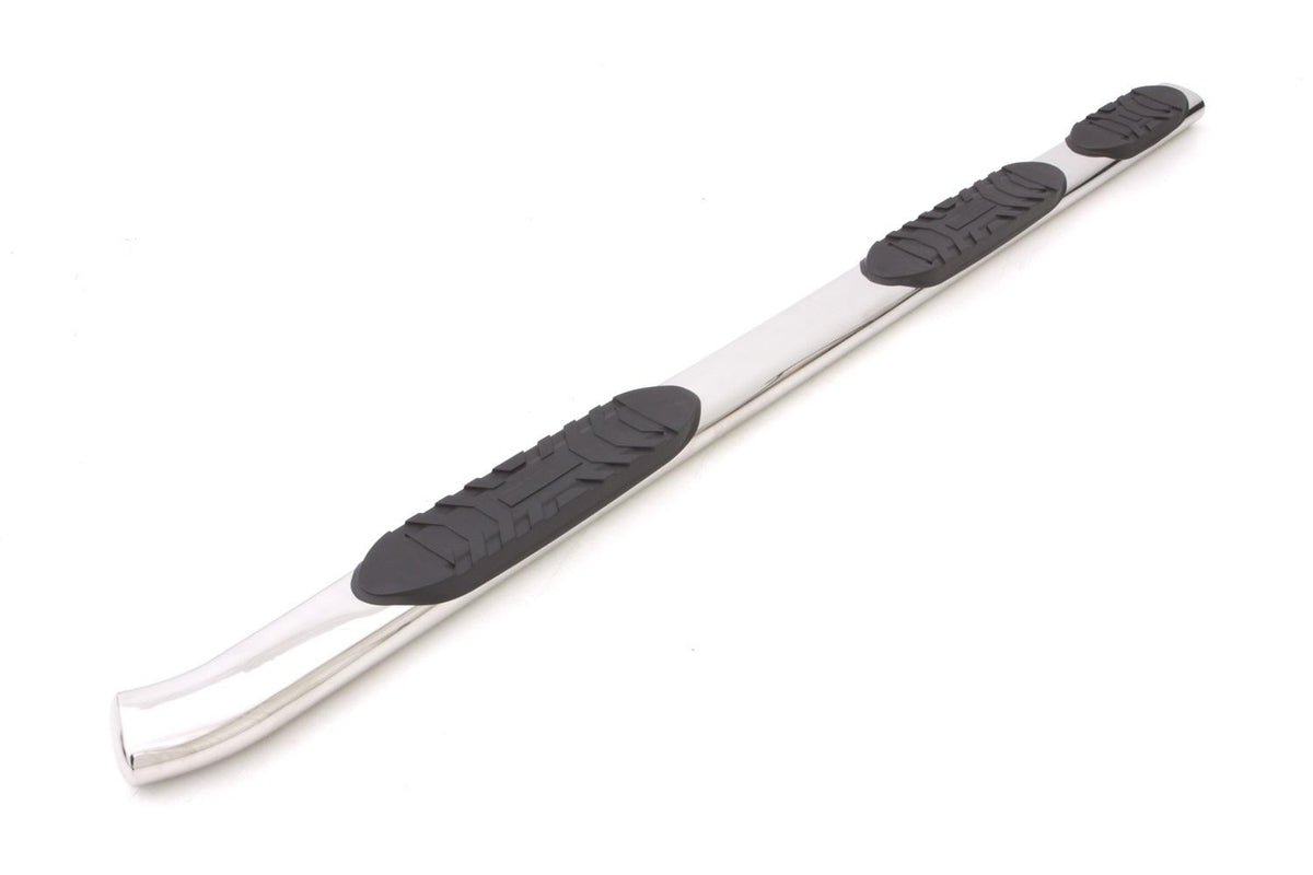 Lund 5 In Oval Wtw Nerf Bars; Stainless Steel; Polished - 244101116