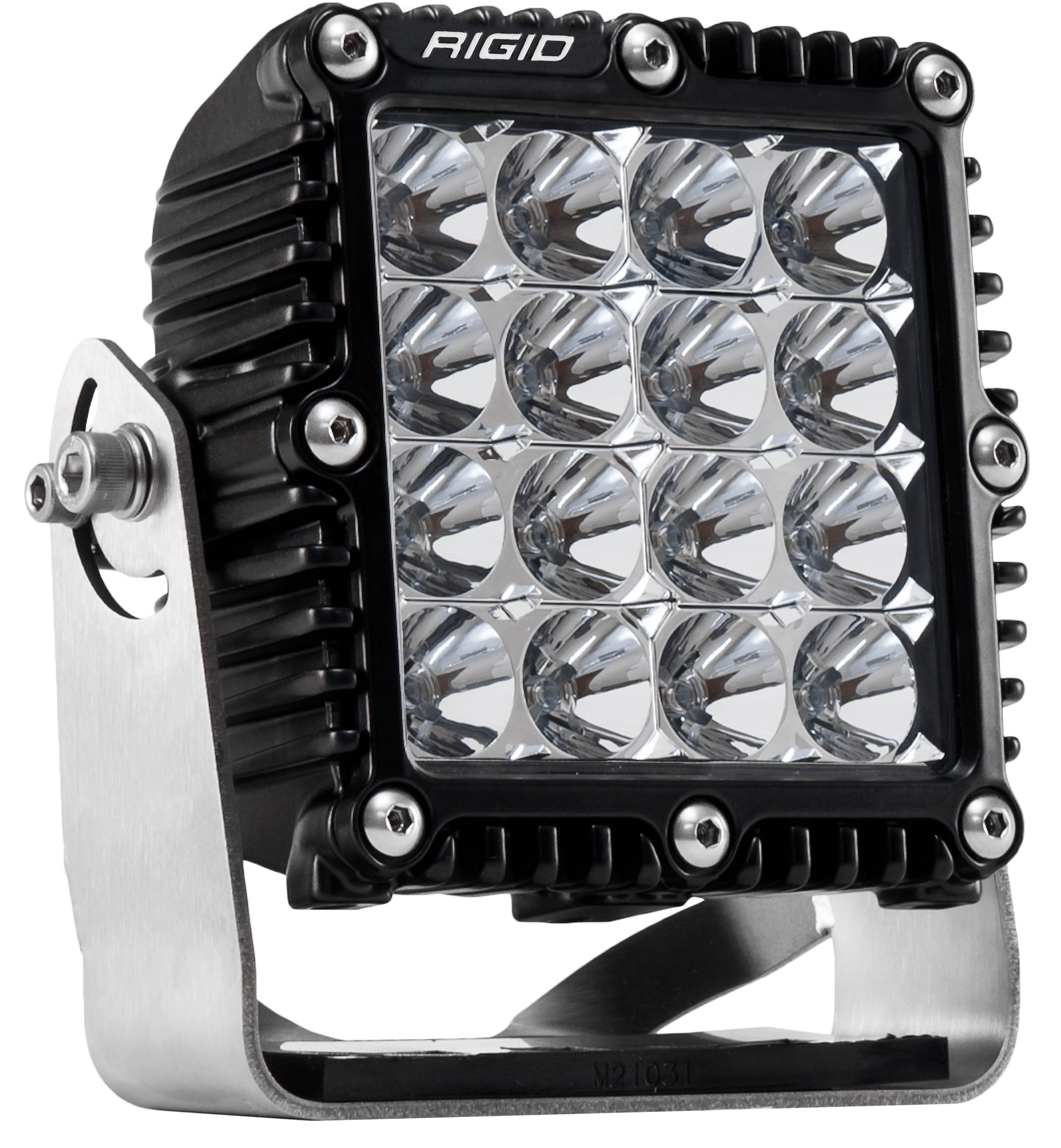 RIGID Industries Rigid Q-Series Pro Led Light, Flood Optic, Black Housing, Single - 244113