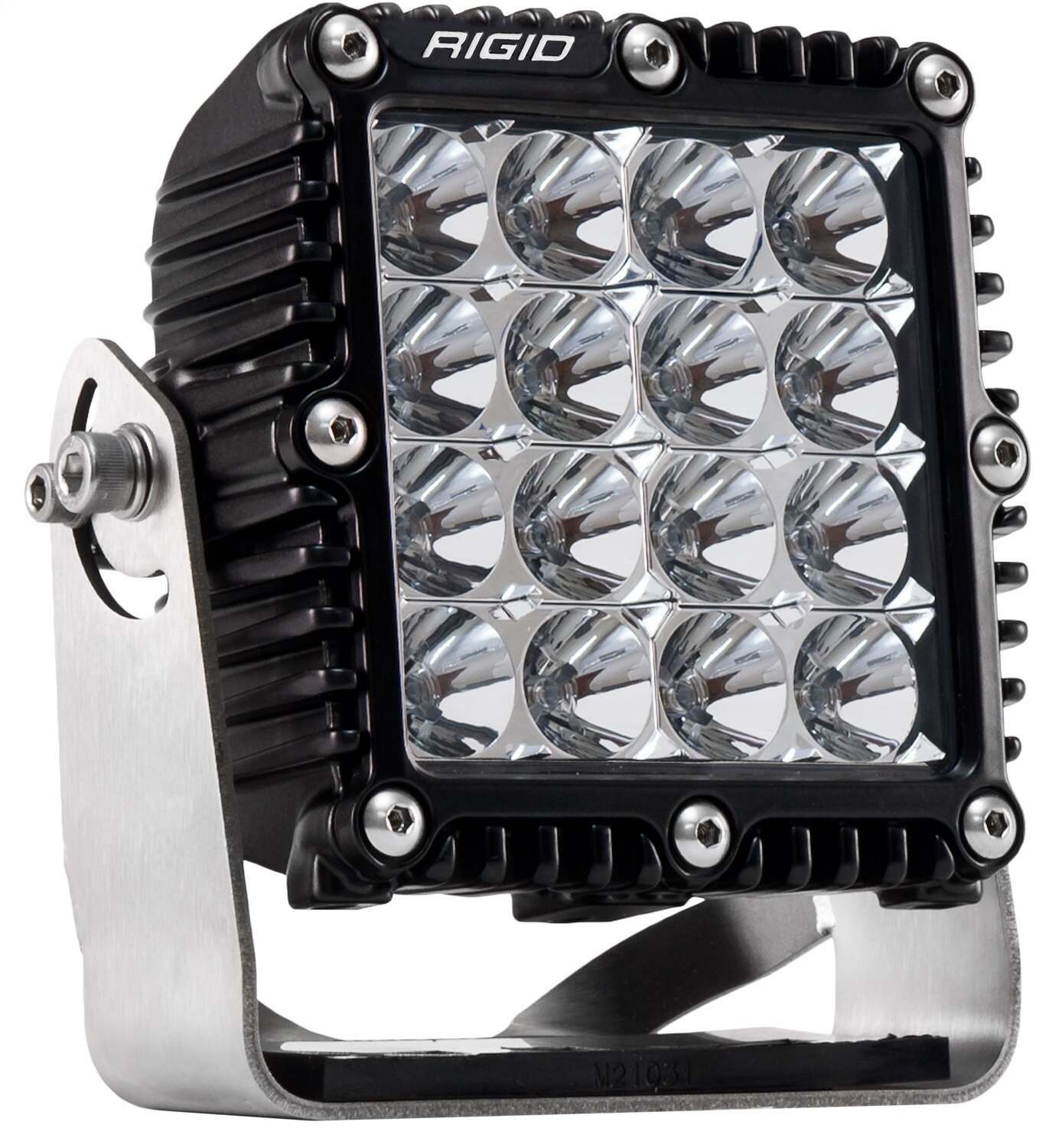 RIGID Industries Rigid Q-Series Pro Led Light, Flood Optic, Black Housing, Single - 244113