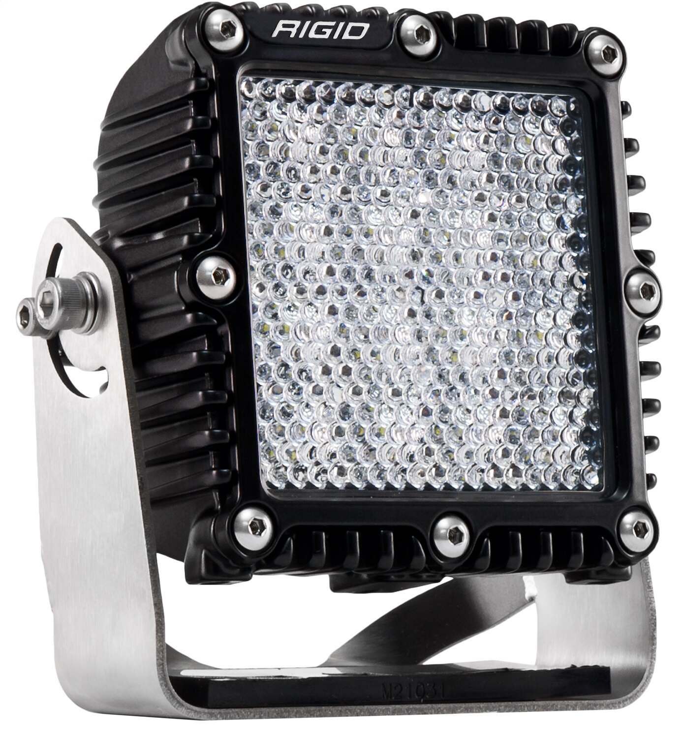 RIGID Industries Rigid Q-Series Pro Led Light, Flood/Diffused, Black Housing, Single - 244513