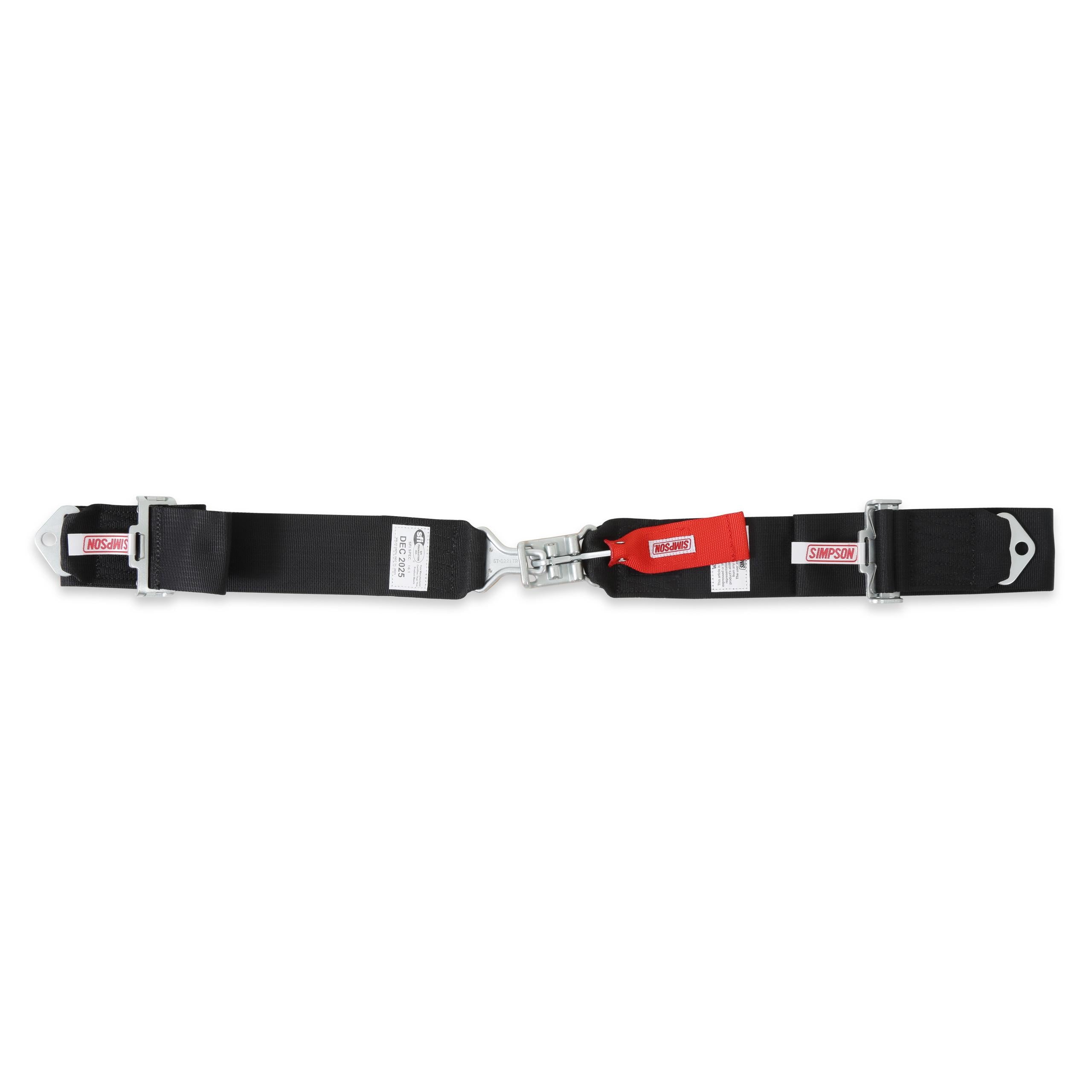 Simpson Racing STD. Latch & Link 5pt. Harness - 29061BK