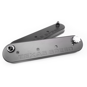 TSP Billet Baffled LS Valve Covers - Black PowderCoating - Pair
 - TSP-LSVC-B-Kit