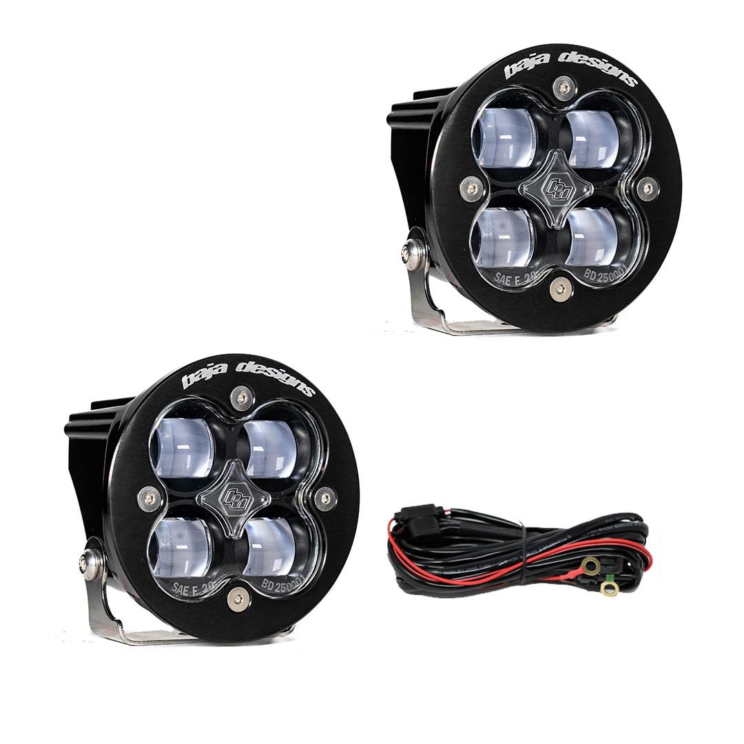 Baja Designs Squadron-R SAE Pair LED Spot Clear Baja Designs - 247802