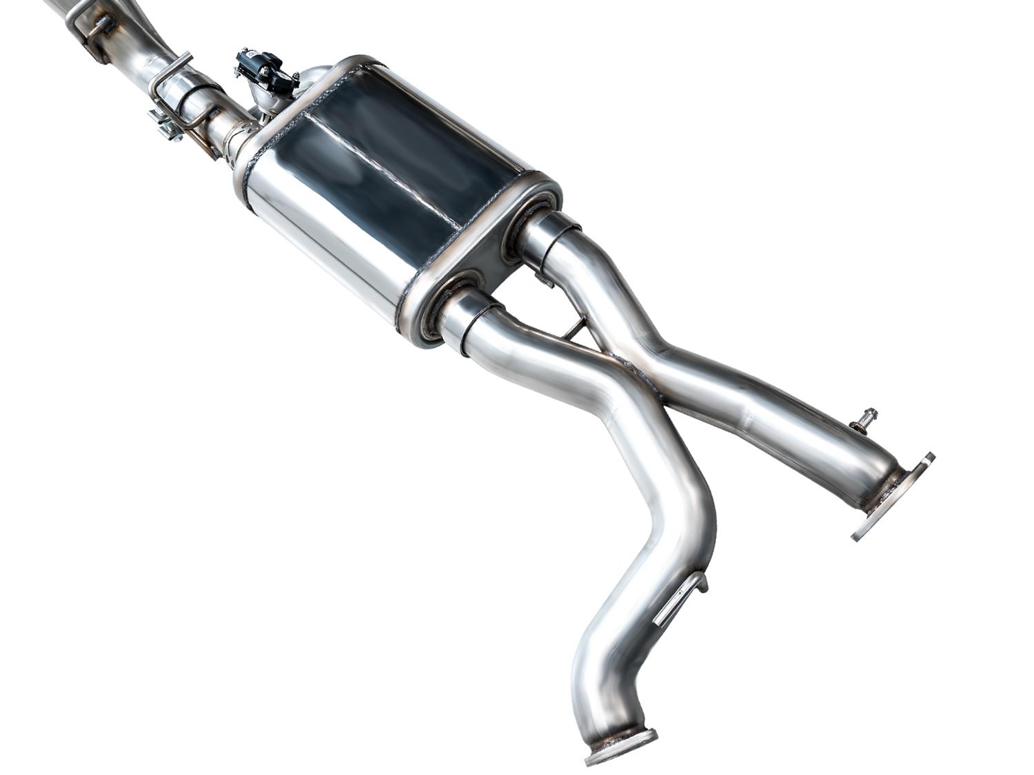 AWE 3" SwitchPath Catback Exhaust System - Dual BashGuards (2022-2025 Ford Bronco Raptor 3.0L) - 3025-31327