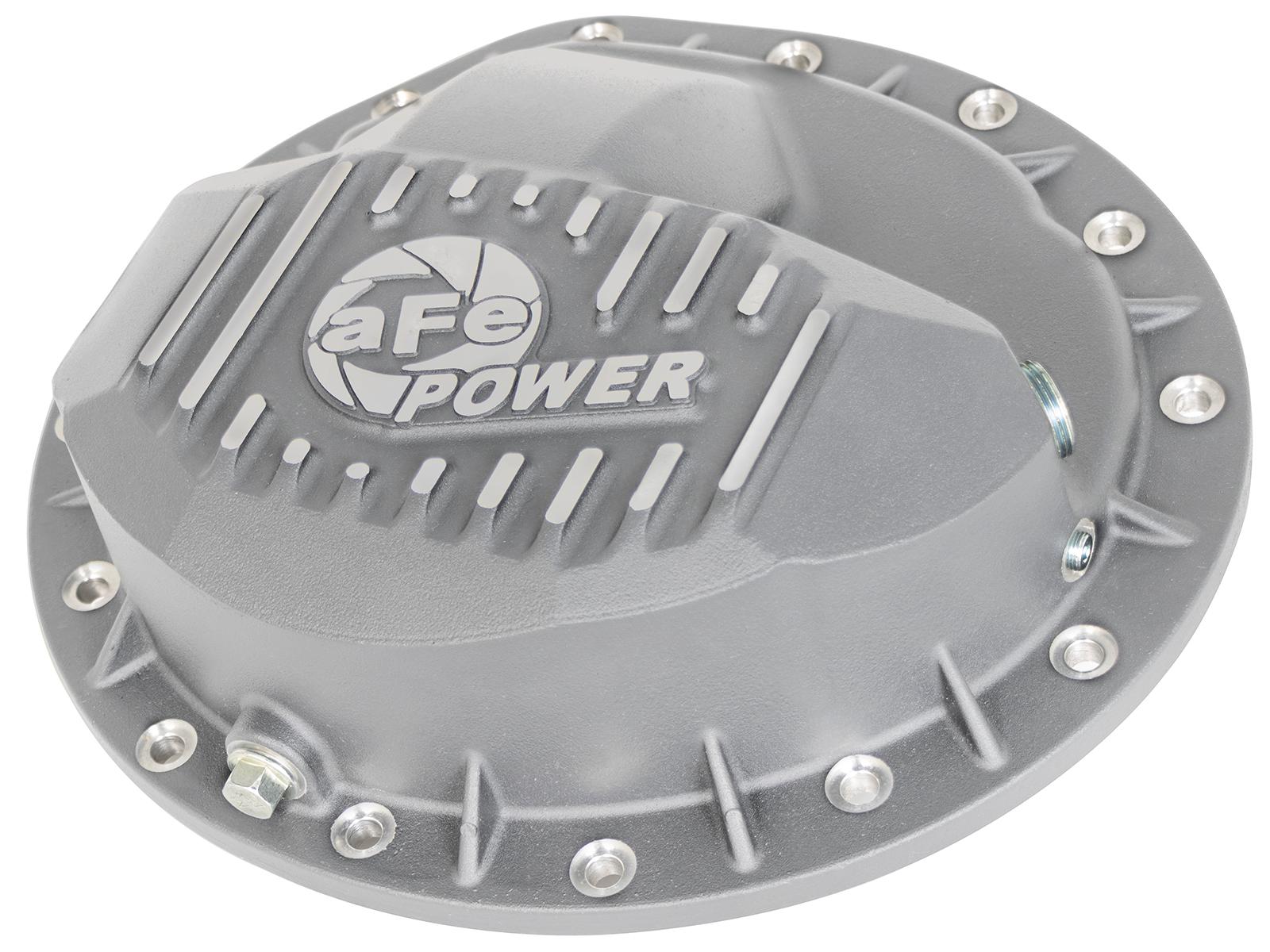 AFE Street Series Rear Differential Cover Raw w/ Machined Fins - 46-70370