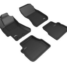 3D MAXpider 08-11 Subaru Impreza / WRX / 08-14 WRX Kagu 1st & 2nd Row Floormats - Black