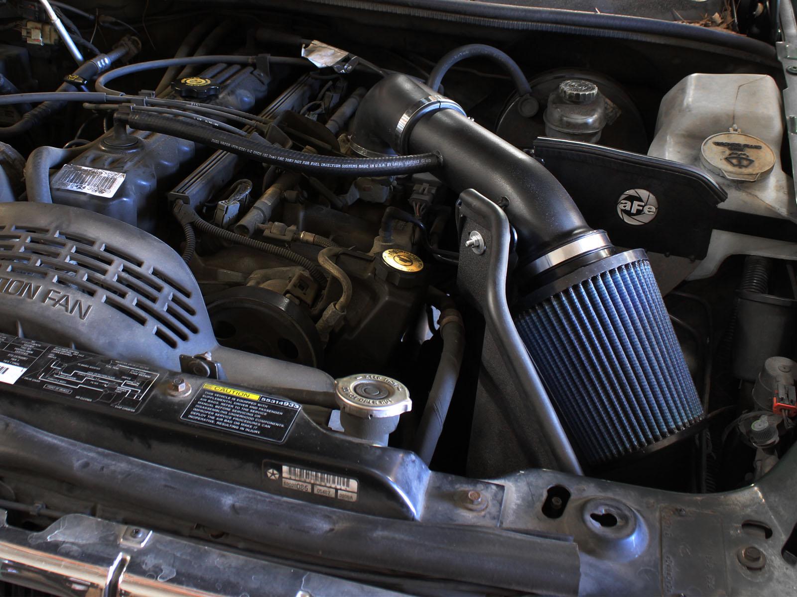 AFE Magnum FORCE Stage-2 Cold Air Intake System w/ Pro 5R Media (1993-1998 Grand Cherokee) - 54-12562