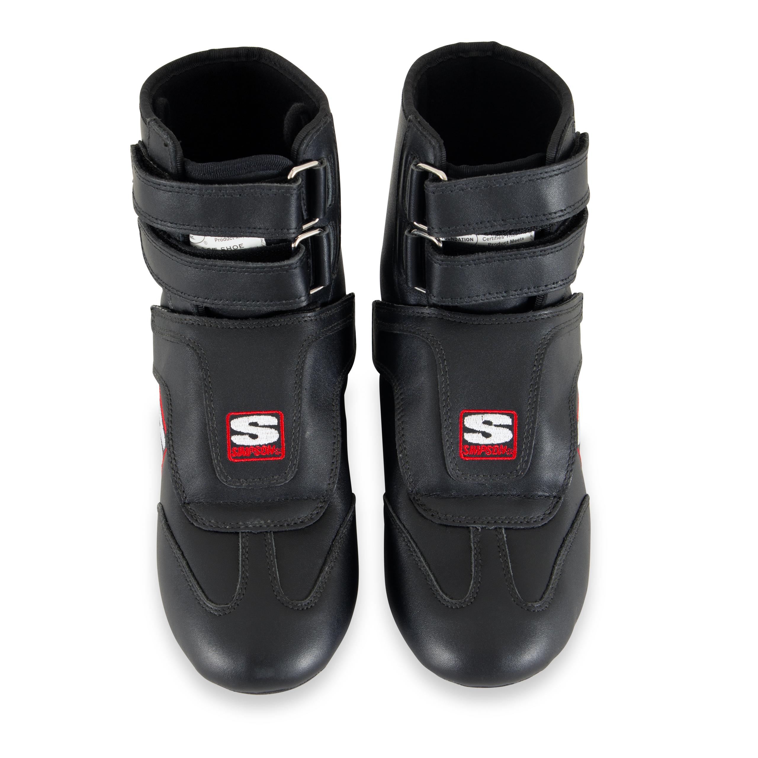Simpson Racing Simpson Stealth Spring Driving Shoes Mens - SP750BK