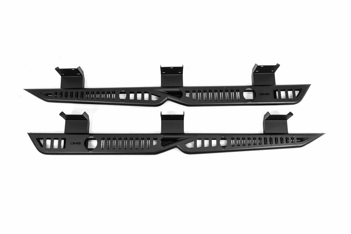 DV8 Offroad 2019-2025 RAM 1500 Crew Cab OE Plus Side Steps - SRDR1-01