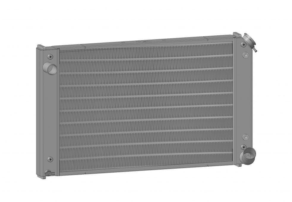 PWR Chevrolet C10 Truck 67-72 SB/BB Radiator w/ TOC PWR Racing - 25-10401