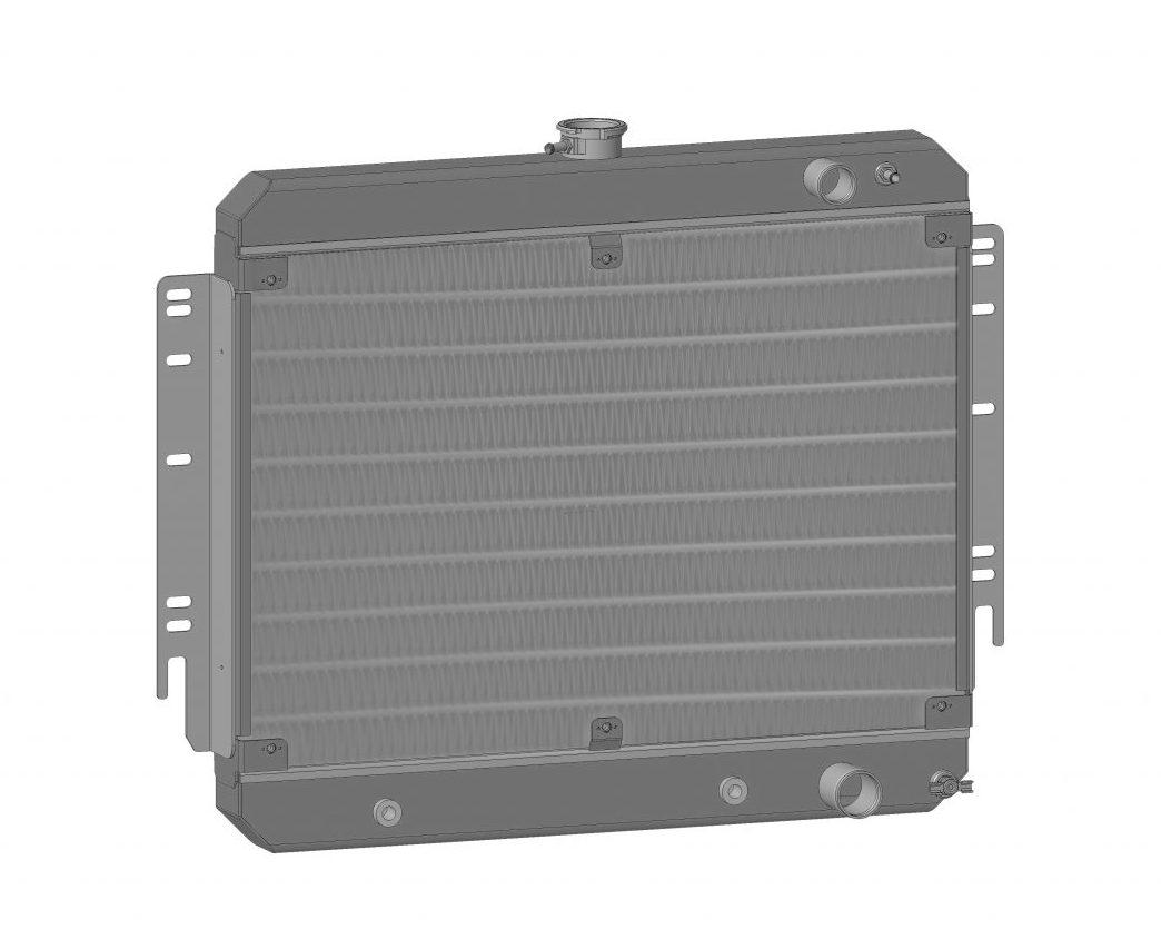 PWR Chevrolet Chevelle El Camino 64-67 Extruded Tube Downflow Radiator LS w/TOC PWR Racing - 25-11231
