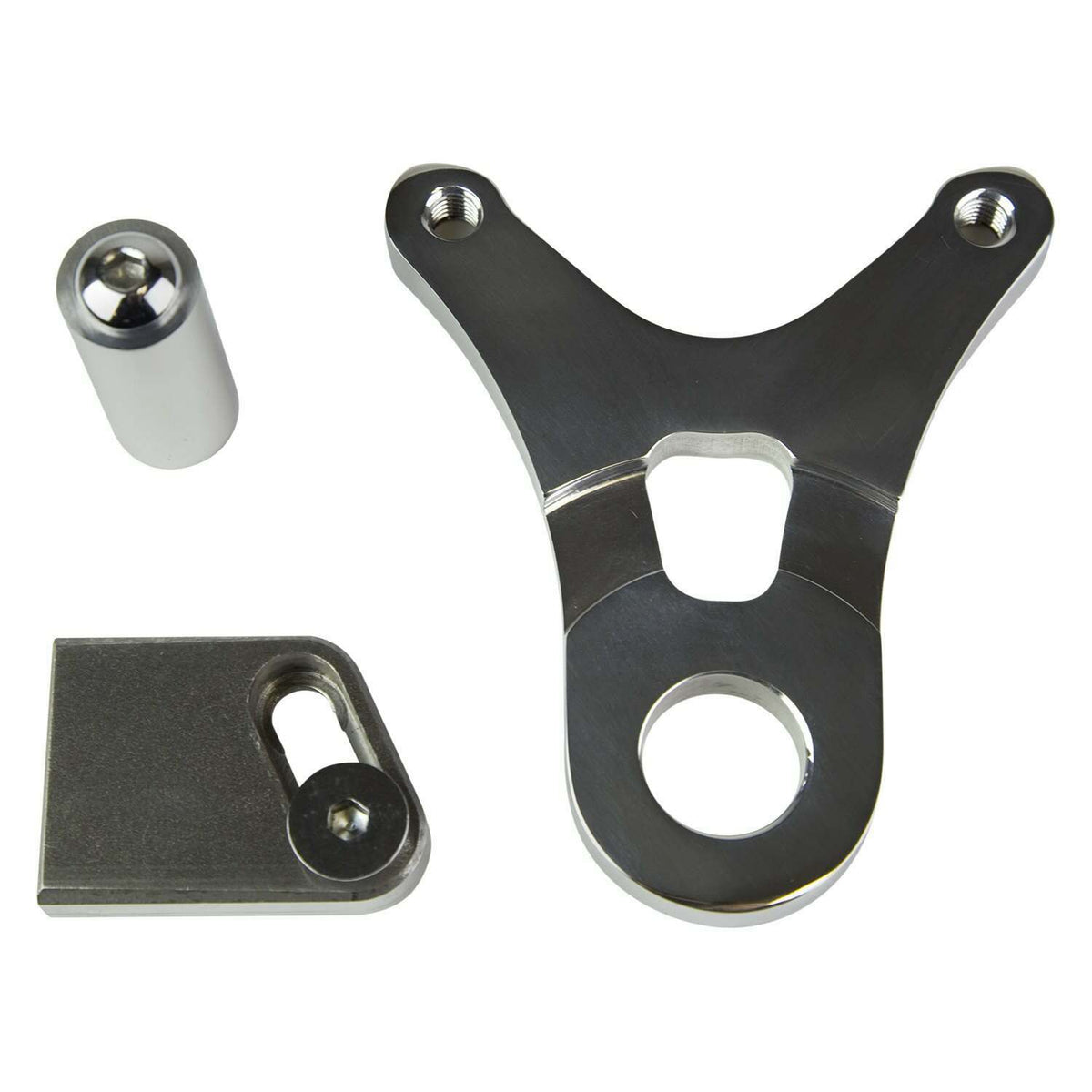 Wilwood Caliper Mounting Kit Chrome w/Bracket GP310 Sprocket Brake 51 Tooth - 250-10180-P