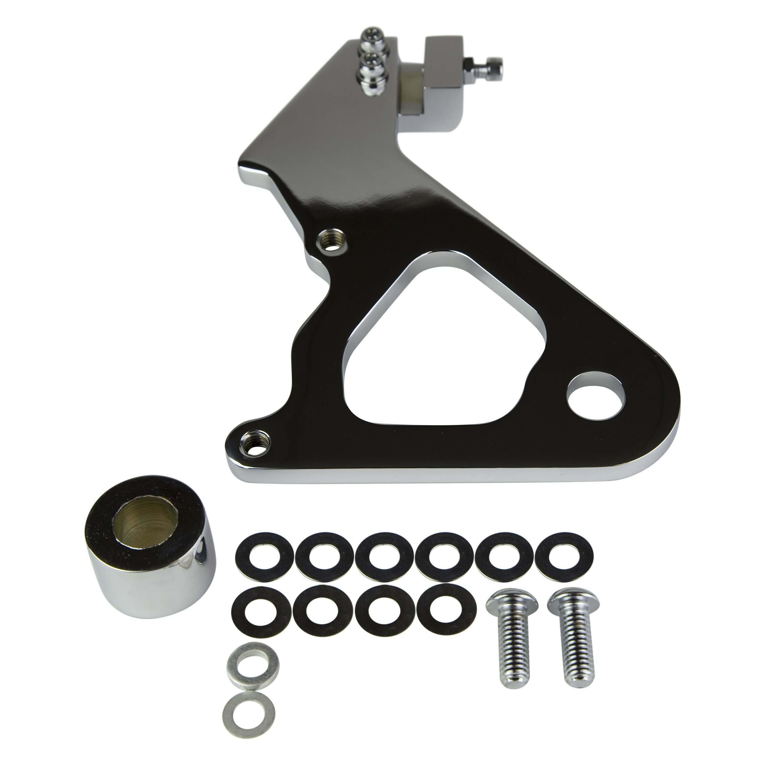 Wilwood Caliper Mounting Kit Polished w/Bracket GP310 2000-Present Dyna - 250-8033-P
