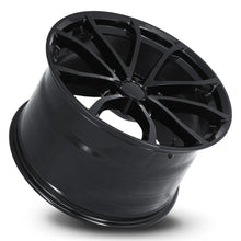 Factory Reproductions FR 25 20X12 5X4.75 +59 Hb 70.3 C6 Corvette Cup Gloss Black With Cap - 25012593402F